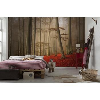 3 Boyutlu Sisli Orman Manzarası