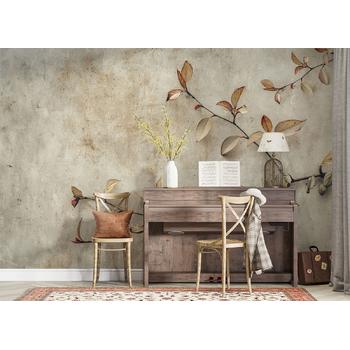 3 Boyutlu Ağaç dallar ve Yapraklar , 3D duvar Kağıdı