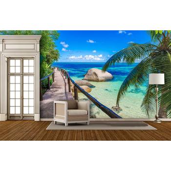 3D Boyutlu Derin Tropikal Manzara