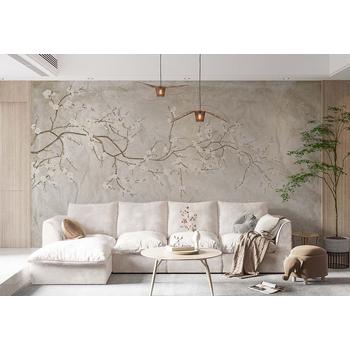 Ağaç Dalları üzerinde Çiçekler Duvar Kağıdı