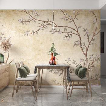 Ağaç Dalları üzerinde Küçük Çiçekler Duvar Kağıdı