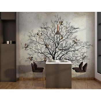 Ağaç dalları üzerinde Kuşlar Duvar kağıdı