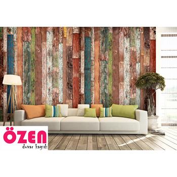 Ahşap Desenli Duvar Kağıdı 50