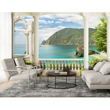 Balkondan Muhteşem Deniz Manzarası