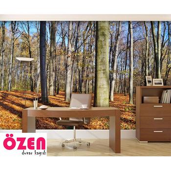 Derin 3 Boyutlu Orman Manzarası