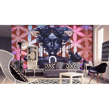 Grafiti Kadın Duvar Kağıdı