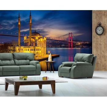 Ortaköy Cami ve Boğaz Köprüsü Manzarası
