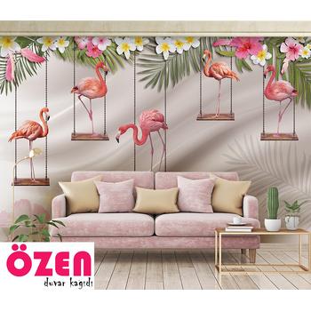 Salıncakta Sallanan Flamingolar