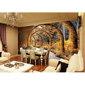 Sonbahar Derin Tünel Manzarası