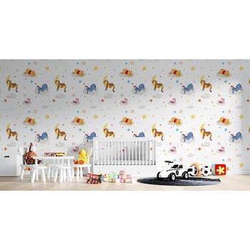 Winnie The Pooh Çocuk Odası için Duvar Kağıdı