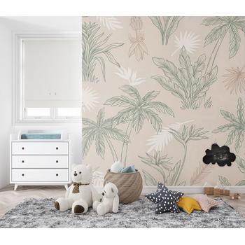 Çocuk odası Palmiye Ağaçları Duvar Kağıdı