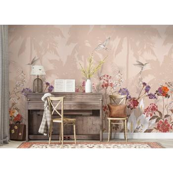 En Son Trend Çiçekli Duvar Kağıdı Modelleri