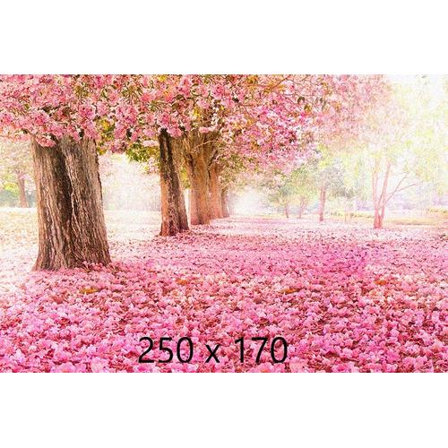 Pembe Romantik Orman Manzarası Duvar Kağıdı 250 X 170 cm 137.00 TL + KDV