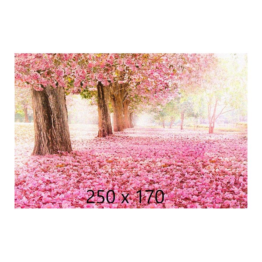 Pembe Romantik Orman Manzarası Duvar Kağıdı 250 X 170 cm 137.00 TL + KDV