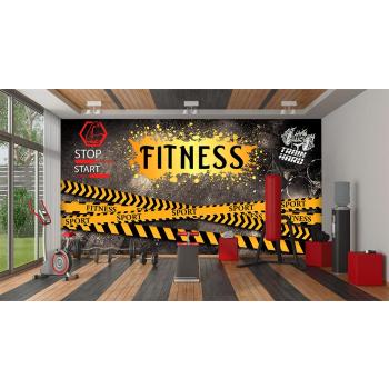 Spor Salonu Fitness GYM Duvar Kağıdı